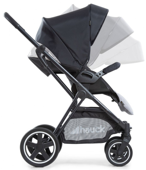 HAUCK MARS Wózek wielofunkcyjny - wersja spacerowa do 25 kg - CAVIAR/STONE