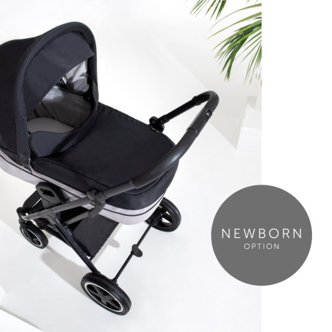 HAUCK MARS Wózek wielofunkcyjny - wersja spacerowa do 25 kg - CAVIAR/STONE