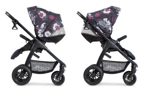 HAUCK SATURN R Wózek wielofunkcyjny - wersja spacerowa do 25 kg - WILD BLOOMS