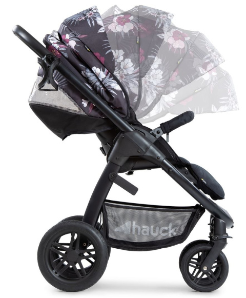 HAUCK SATURN R Wózek wielofunkcyjny - wersja spacerowa do 25 kg - WILD BLOOMS