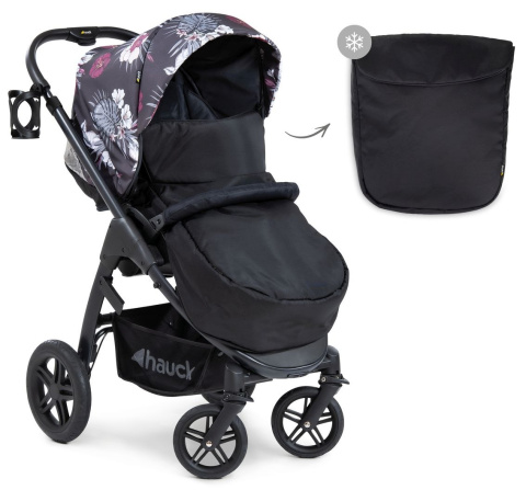 HAUCK SATURN R Wózek wielofunkcyjny - wersja spacerowa do 25 kg - WILD BLOOMS