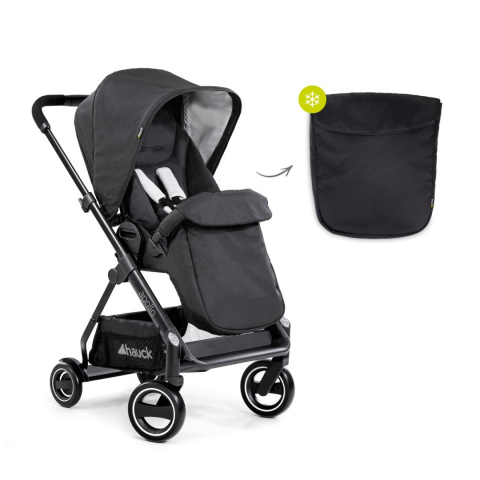 HAUCK APOLLO Wózek wielofunkcyjny - wersja spacerowa do 25 kg - CAVIAR/CAVIAR