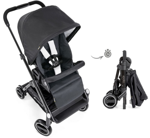HAUCK APOLLO Wózek wielofunkcyjny - wersja spacerowa do 25 kg - CAVIAR/CAVIAR