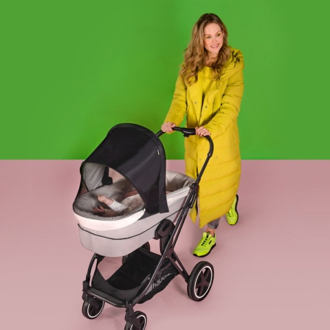 HAUCK MARS DUOSET 2w1 Wózek głęboko-spacerowy - CAVIAR/STONE