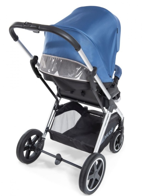 HAUCK MARS DUOSET 2w1 Wózek głęboko-spacerowy - DENIM/SILVER