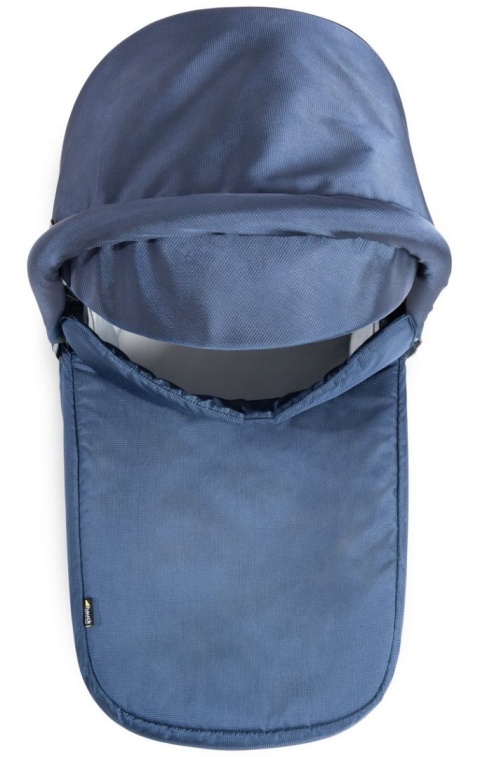 HAUCK MARS DUOSET 2w1 Wózek głęboko-spacerowy - DENIM/SILVER