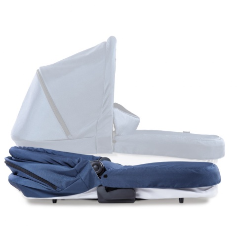 HAUCK MARS DUOSET 2w1 Wózek głęboko-spacerowy - DENIM/SILVER