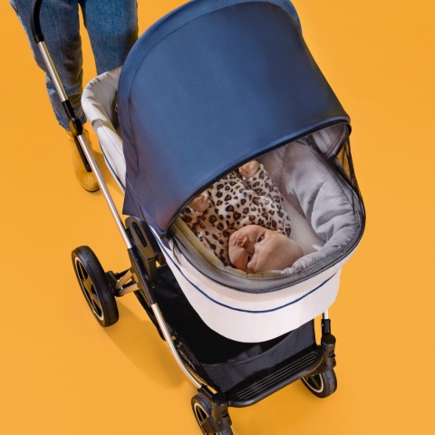 HAUCK MARS DUOSET 2w1 Wózek głęboko-spacerowy - DENIM/SILVER