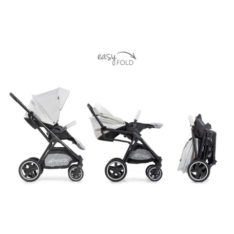 HAUCK MARS DUOSET 2w1 Wózek głęboko-spacerowy - LUNAR/STONE