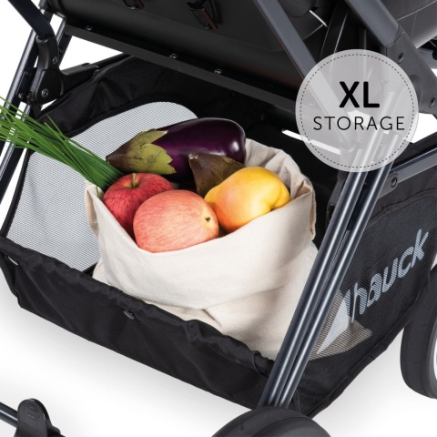 HAUCK MARS DUOSET 2w1 Wózek głęboko-spacerowy - LUNAR/STONE