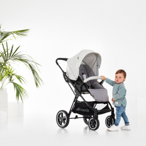 HAUCK MARS DUOSET 2w1 Wózek głęboko-spacerowy - LUNAR/STONE