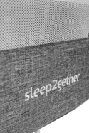 Sleep2gether Caretero łóżeczko dostawne spanie z dzieckiem 0m+ - Graphite