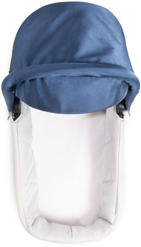 HAUCK SATURN / MARS PRAM Gondola do wózków Saturn i Mars - DENIM/SILVER