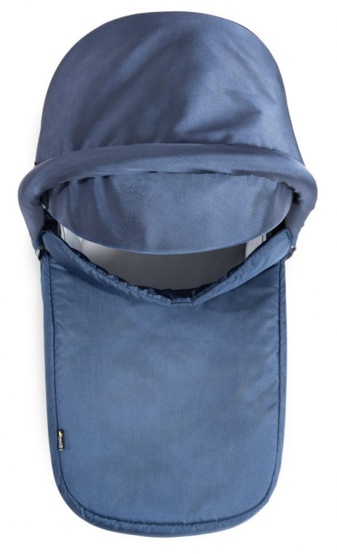 HAUCK SATURN / MARS PRAM Gondola do wózków Saturn i Mars - DENIM/SILVER