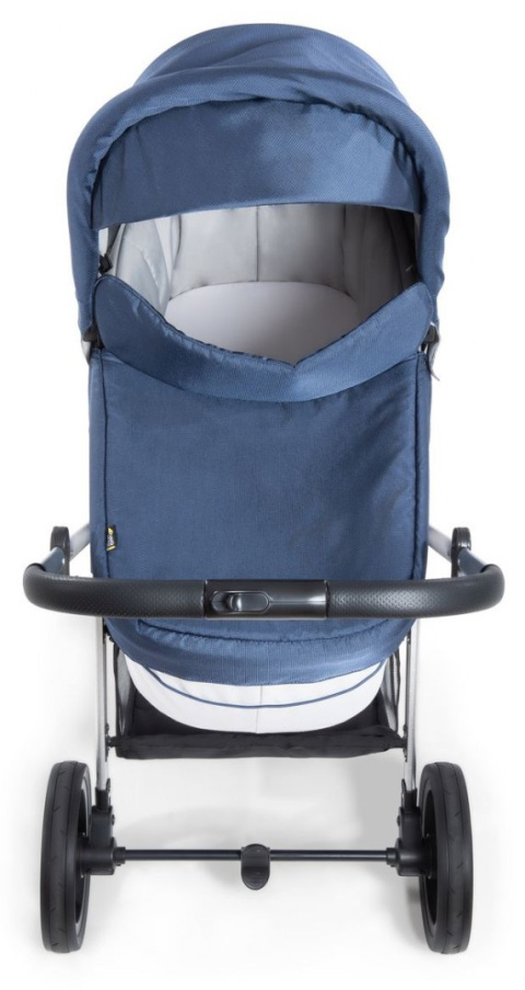 HAUCK SATURN / MARS PRAM Gondola do wózków Saturn i Mars - DENIM/SILVER