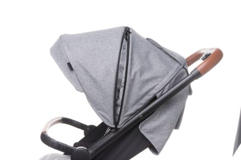 Wózek spacerowy 4baby Stinger Light Grey