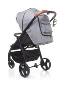 Wózek spacerowy 4baby Stinger Light Grey