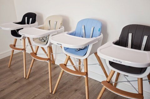 Krzesełko dziecięce Scandy Beige