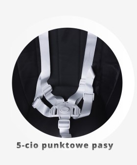 Krzesełko dziecięce Scandy Blue