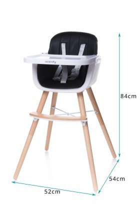 Krzesełko dziecięce Scandy Blue