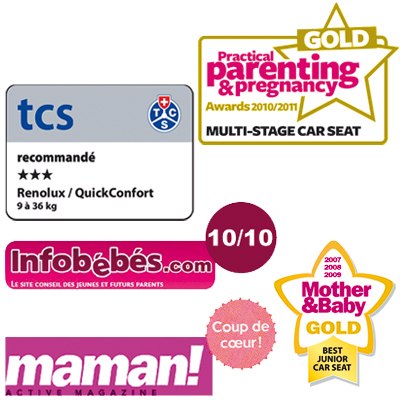 Fotelik Quick+ Confort 9-36 kg Cars