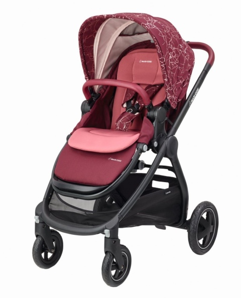 Adorra Maxi-Cosi 2w1 + CabrioFix za 1zł, wózek głęboko-spacerowy z gondolą Oria MARBLE PLUM