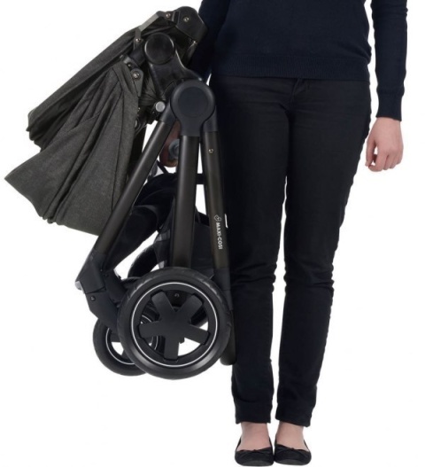 Adorra Maxi-Cosi 2w1 + CabrioFix za 1zł, wózek głęboko-spacerowy z gondolą Oria SCRIBBLE BLACK