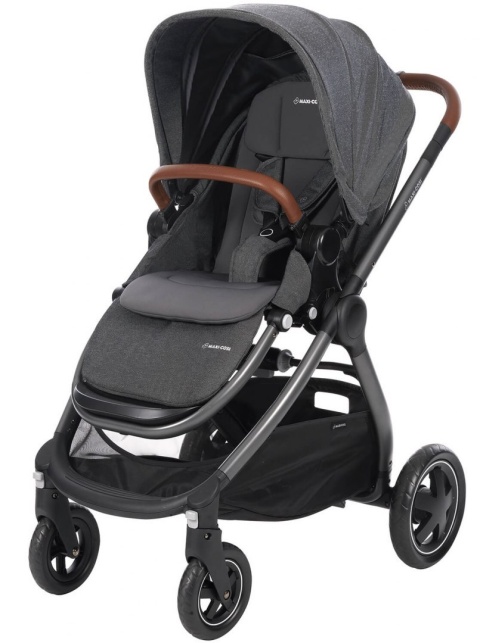 Adorra Maxi-Cosi + CabrioFix za 1zł, wózek wielofunkcyjny - SPARKLING GREY