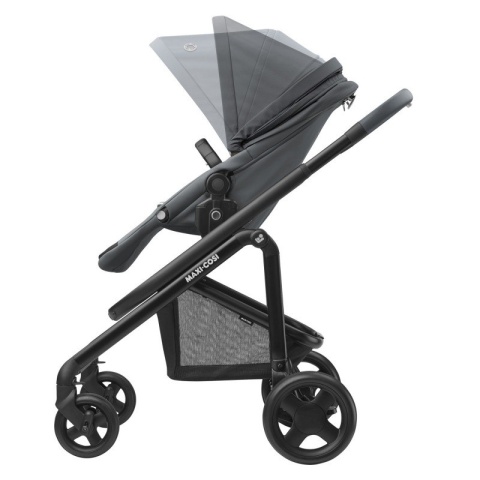LILA CP Maxi-Cosi + CabrioFix za 1zł, wózek spacerowydo 22kg - ESSENTIAL GRAPHITE