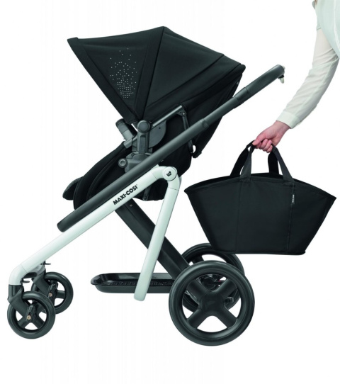 LILA MAXI-COSI + CabrioFix za 1zł, wózek spacerowy / gondola 2w1 - Nomad Black