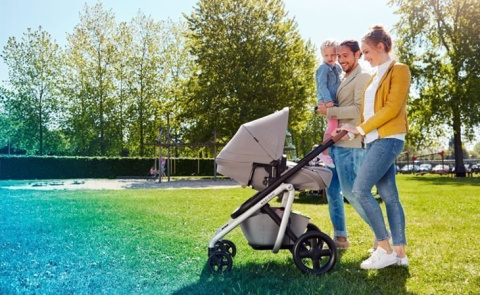 LILA MAXI-COSI + CabrioFix za 1zł, wózek spacerowy / gondola 2w1 - Nomad Blue