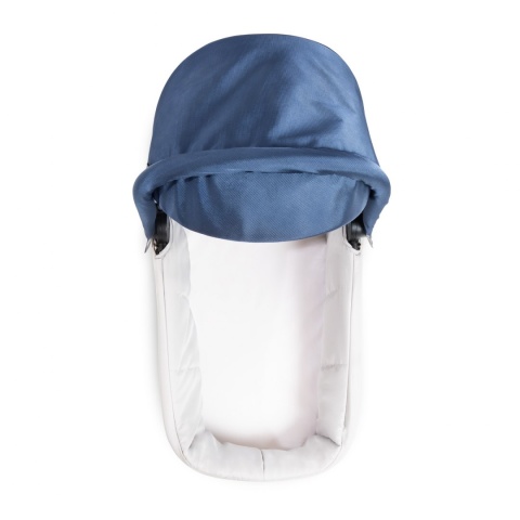 HAUCK SATURN R DUOSET 2w1 Wózek głęboko-spacerowy - DENIM/SILVER