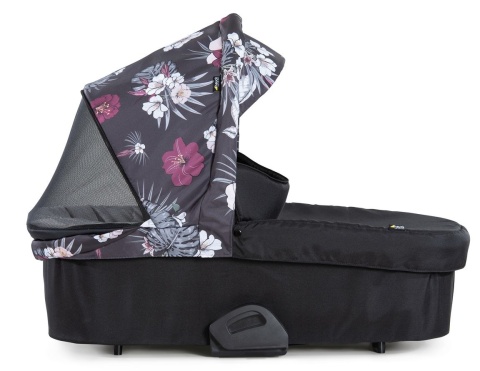 HAUCK SATURN R DUOSET 2w1 Wózek głęboko-spacerowy - WILD BLOOMS BLACK
