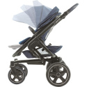 NOVA 4 Maxi Cosi wózek 2w1 + CabrioFix za 1zł, wózek głęboko-spacerowy składanie bez użycia rąk - nomad blue