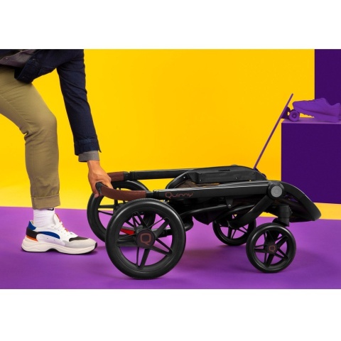 Quinny VNC Vancouver 2w1 wózek głęboko-spacerowy do 20 kg - GREY TWIST