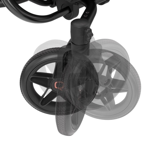 Quinny VNC Vancouver 2w1 wózek głęboko-spacerowy do 20 kg - GREY TWIST