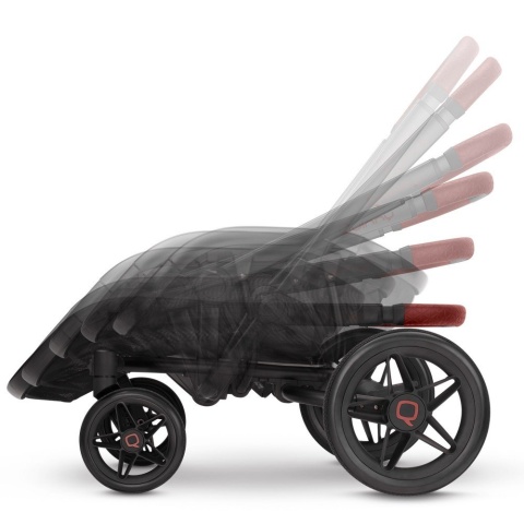 Quinny VNC Vancouver 2w1 wózek głęboko-spacerowy do 20 kg - GREY TWIST