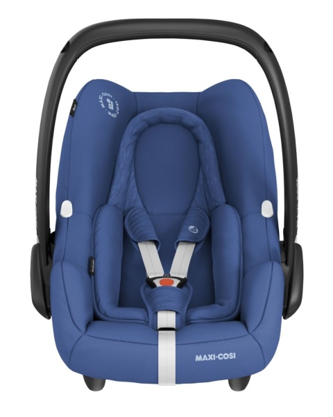 ROCK Maxi-Cosi I-Size do 75cm 0-13kg + Baza FamilyFix One + Frotte Gratis - Essential Blue