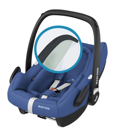 ROCK Maxi-Cosi I-Size do 75cm 0-13kg + Baza FamilyFix One + Frotte Gratis - Essential Blue