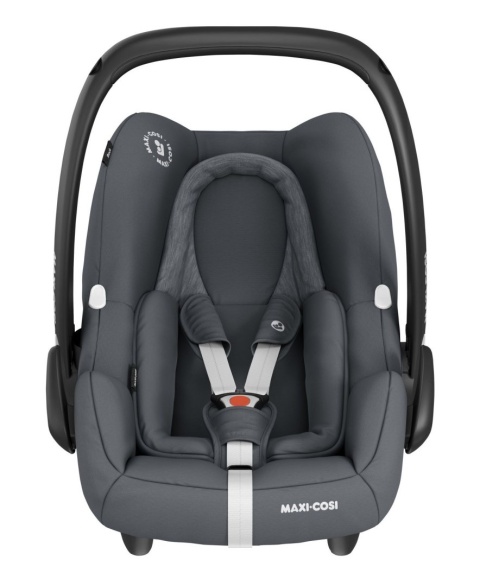 ROCK Maxi-Cosi I-Size do 75cm 0-13kg + Baza FamilyFix One + Frotte Gratis - Essential Graphite