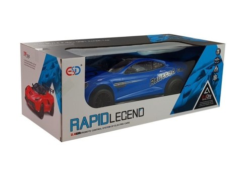 Auto Sportowe Zdalnie Sterowane 1:10 Niebieskie