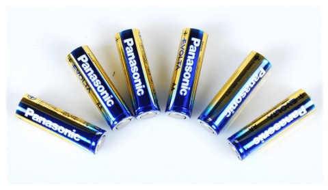 Bateria Alkaliczna Panasonic 1,5V LR6 Evolta AA - Blister 6 Sztuk