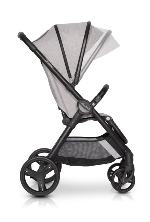 CANNY easyGO wózek spacerowy składany jedną ręką, duże koła - Cosmic Blue