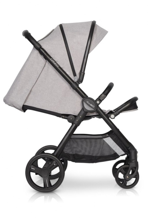 CANNY easyGO wózek spacerowy składany jedną ręką, duże koła - Cosmic Blue