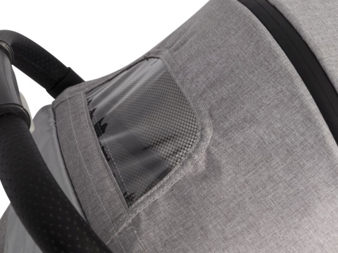 CANNY easyGO wózek spacerowy składany jedną ręką, duże koła - Cosmic Blue