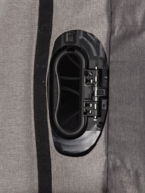 CANNY easyGO wózek spacerowy składany jedną ręką, duże koła - Cosmic Blue