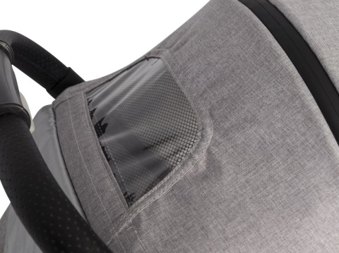 CANNY easyGO wózek spacerowy składany jedną ręką, duże koła - Mineral