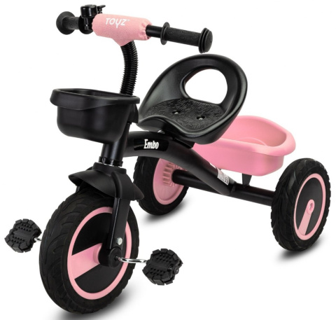 Embo Toyz by Caretero Trójkołowy rowerek - Pink