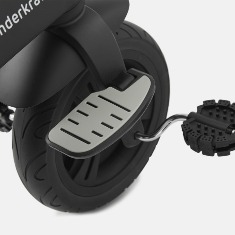 Kinderkraft ultralekki rowerek trójkołowy Easytwist - platinum grey