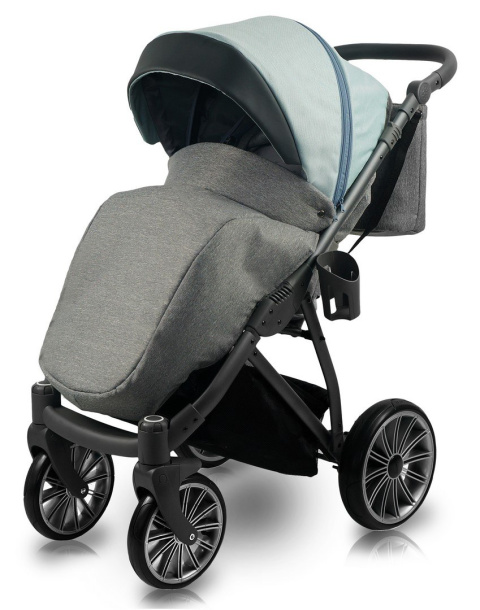 iX Bexa wózek spacerowy na piankowych kołach Produkt Polski - ix16